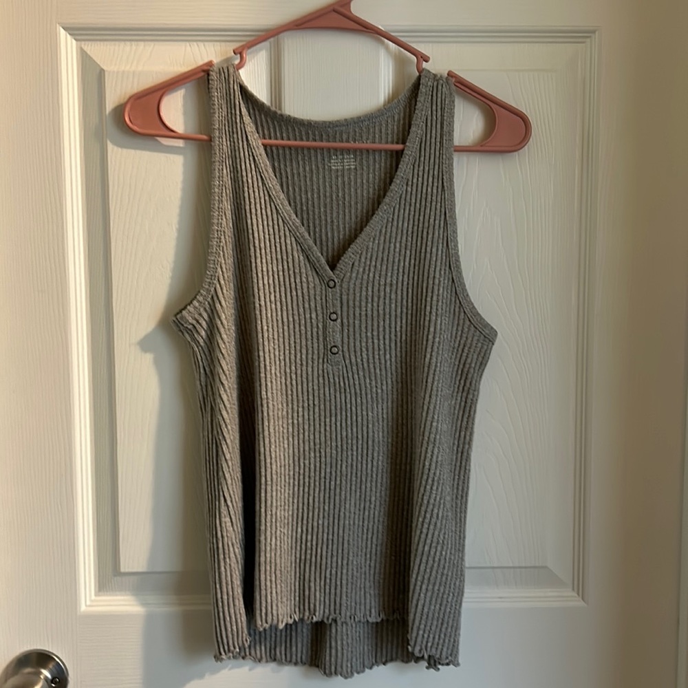 Comfy loose gray tank